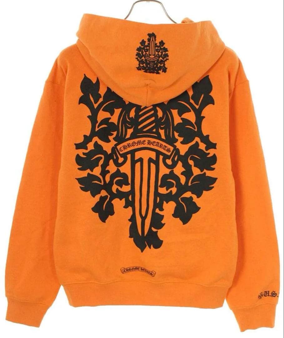 CHROME HEARTS クロムハーツ　ダガープリントパーカー　最終価格