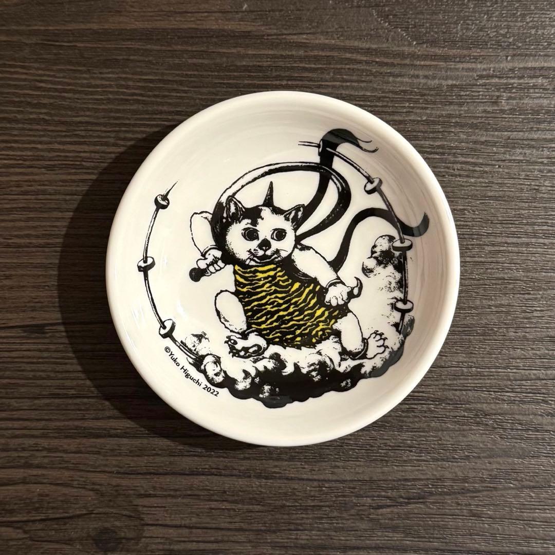 ヒグチユウコ ボリス雑貨店 虎皿 寅年 寅展 豆皿 雷様 風神雷神 5枚