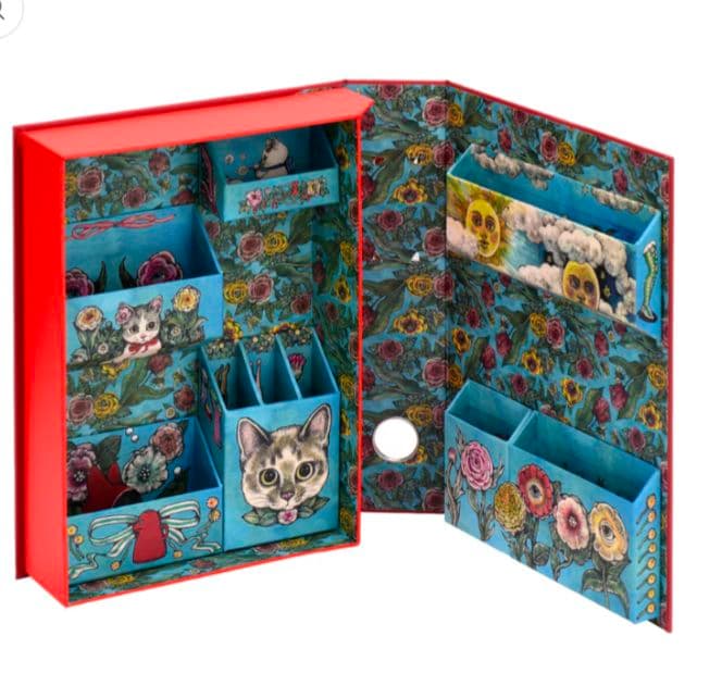 ヒグチユウコ ホルベイン コラボ 角缶 ツールボックス 2種セット