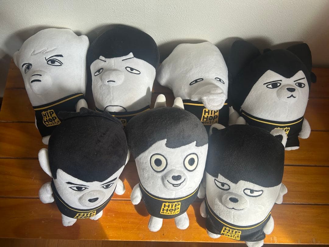 BTS ヒプモン　ぬいぐるみ　全体まとめ売り Amazon.co.jp: BTS 防弾少年団 ヒプモン 公式 HIP HOP MONSTER 人形