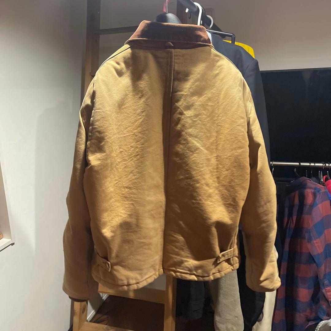 Carhartt コーデュロイ襟 ベージュジャケット
