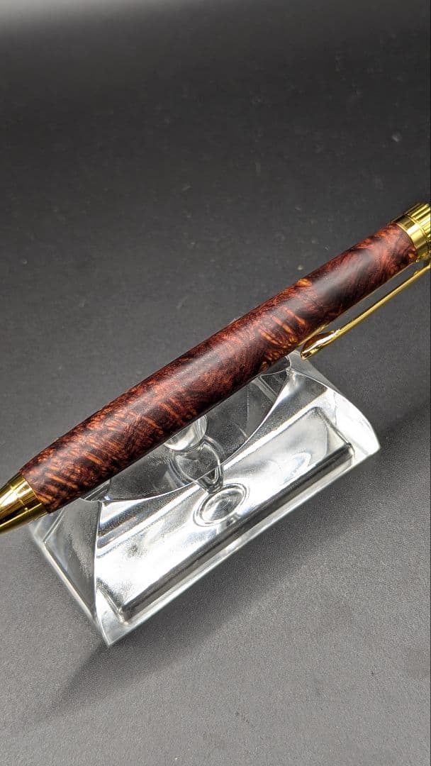 450ペン工房翌檜 極上 ココボロ 瘤杢 木軸シャーペン ボ