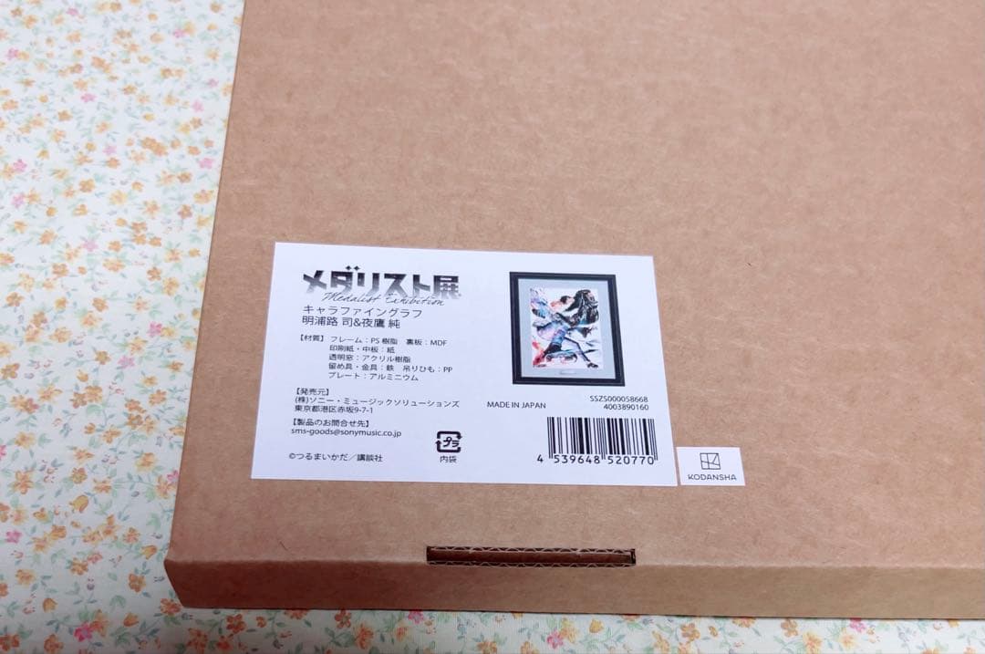 メダリスト展　キャラファイングラフ