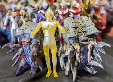 ウルトラマンティガ＆登場怪獣・宇宙人（バンダイ）ソフビフィギュア34