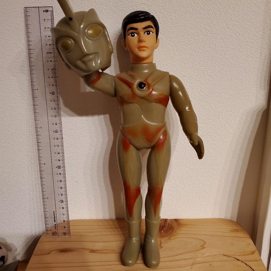 ブルマァク ウルトラマンA ウルトラマンエース ソフビ 当時モノ 面取れ