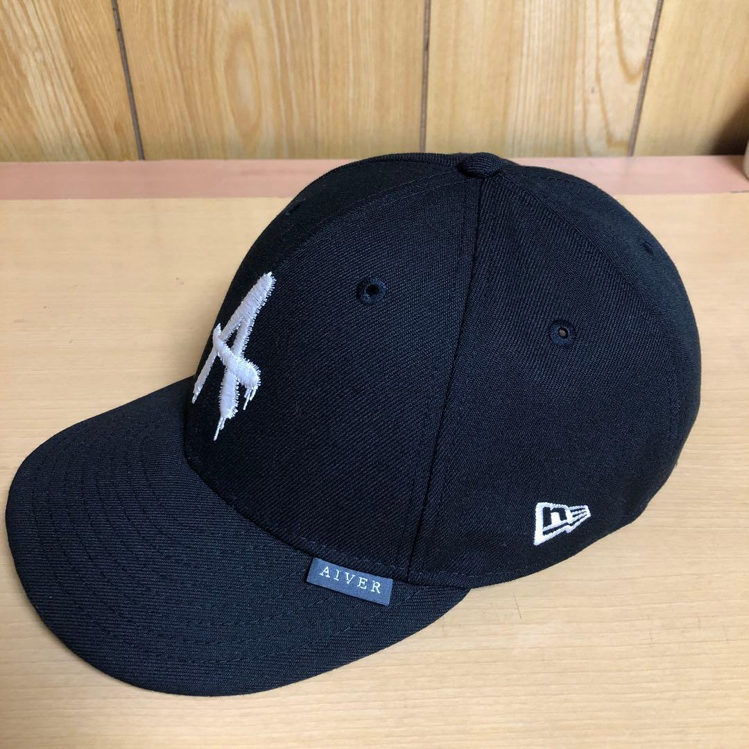 newera×AIVER ブラック フライトキャップ NEW ERA×AIVER 25AW