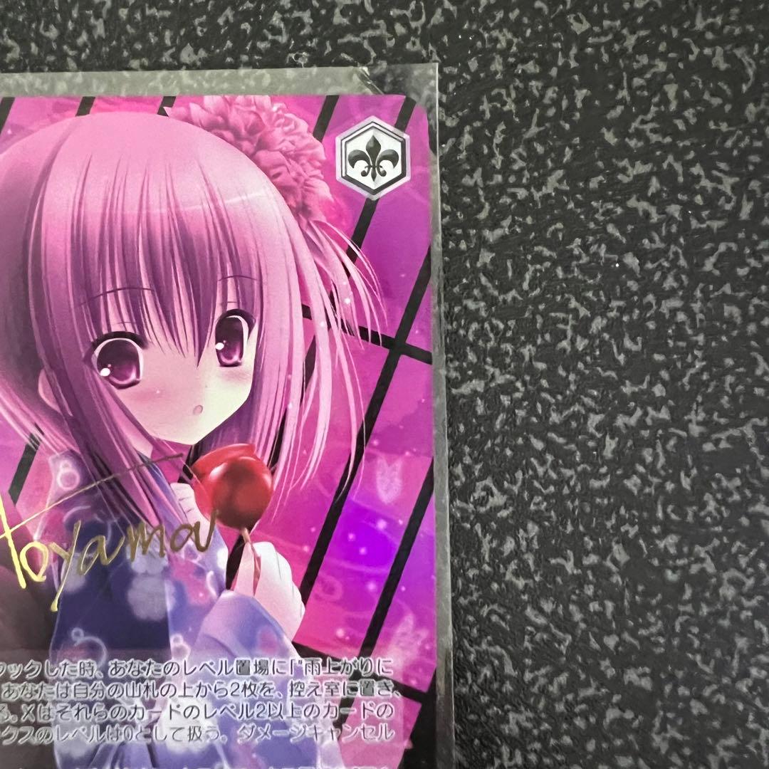 極美品 電撃文庫 ヴァイスシュヴァルツ 雨上がりに咲く花 智花 sp サイン