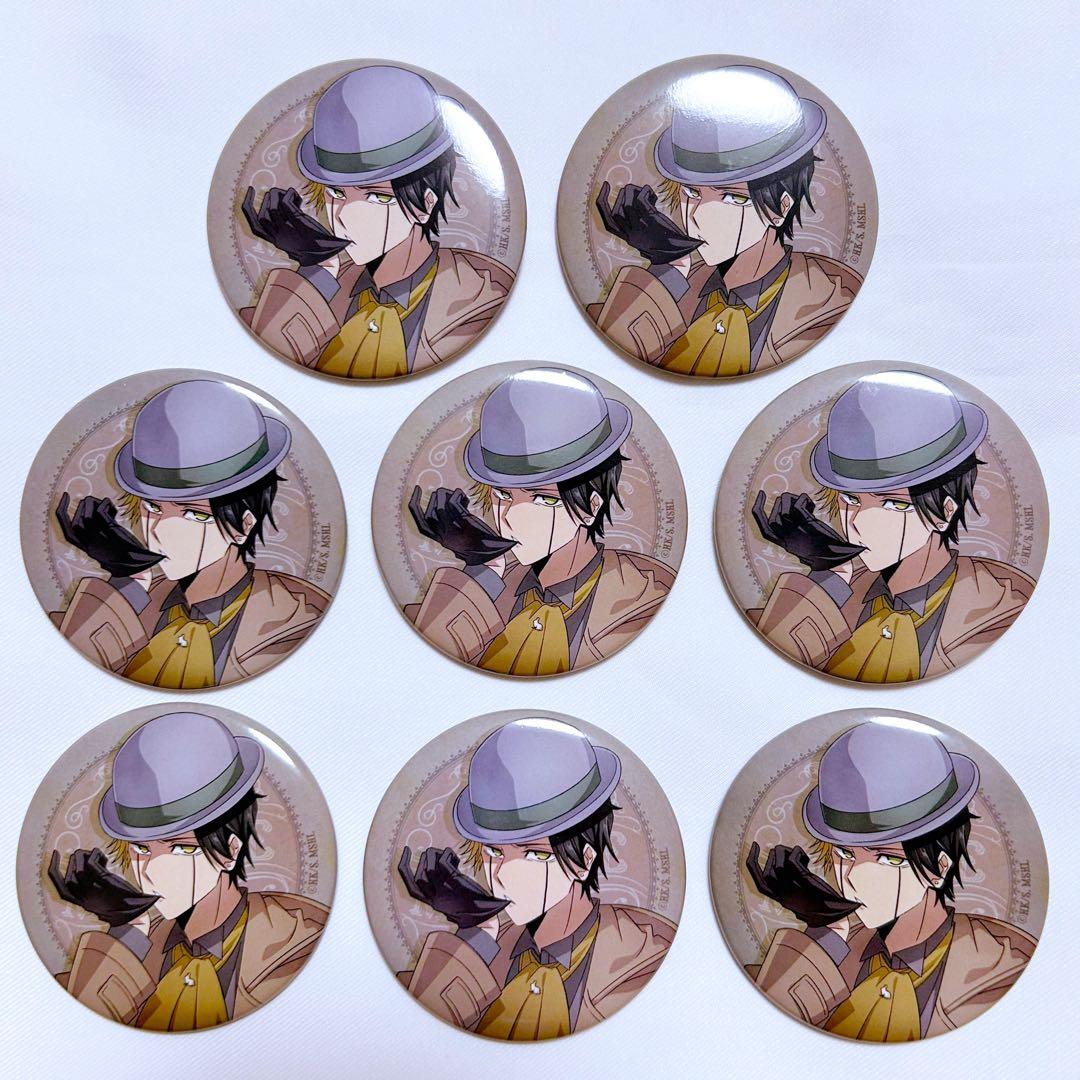 マッシュル イベント クリーム色の研究 缶バッジ レイン エイムズ