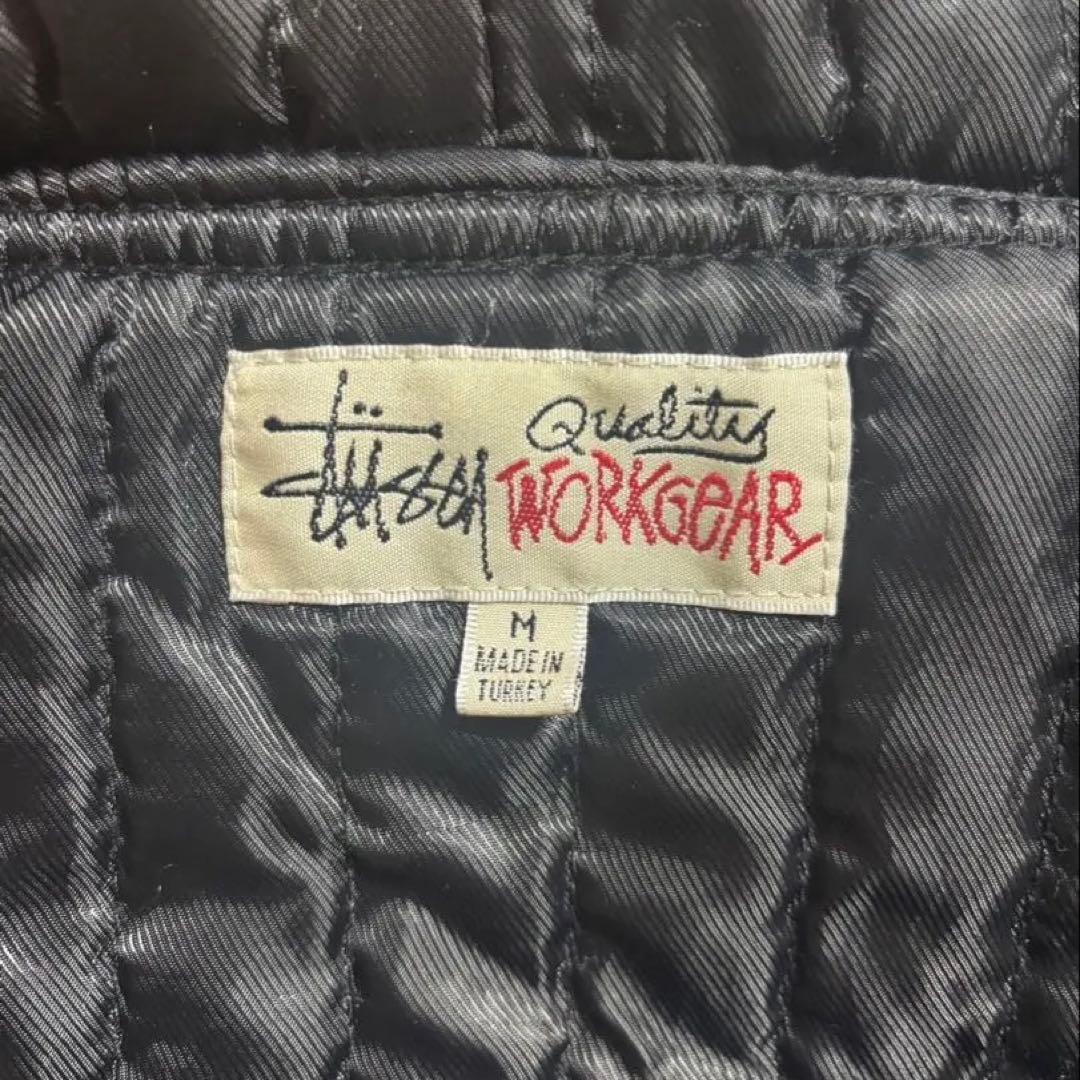 Stussy Quality Workgear M ブラックジャケット
