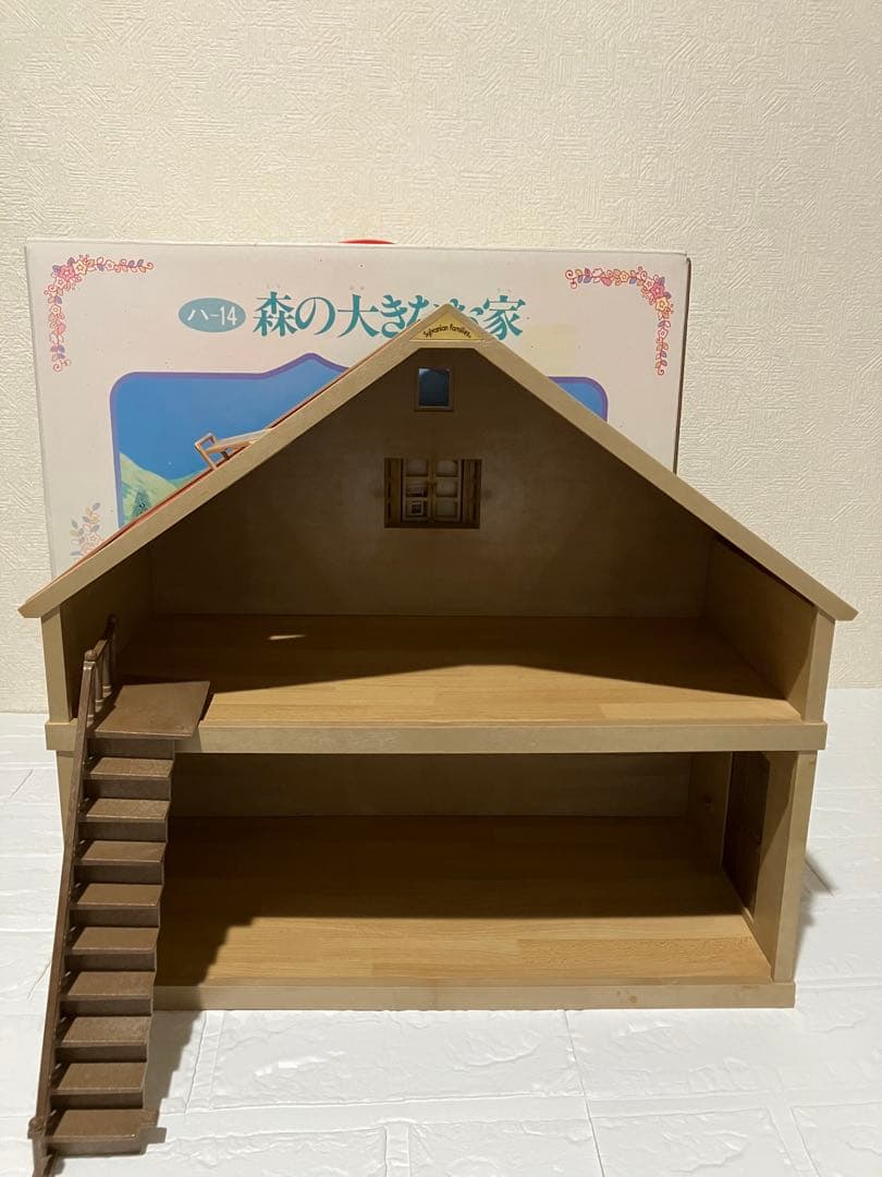 激レア❣️【美品】 初期 シルバニアファミリー 森の大きなお家 廃盤