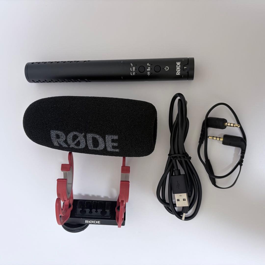 【極美品】RØDE VideoMic NTG ショットガンマイク RODE