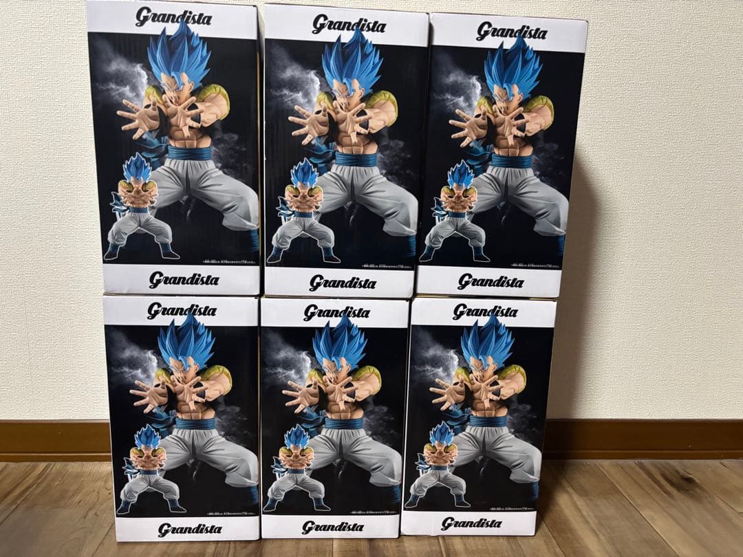 ドラゴンボール超 Grandista ゴジータII フィギュア 6個セット ①