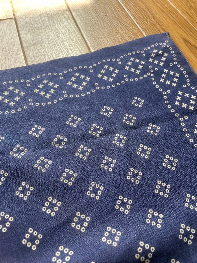 希少　2枚セット　GUARANTEED DUPLEX ネイビー バンダナ　ドット