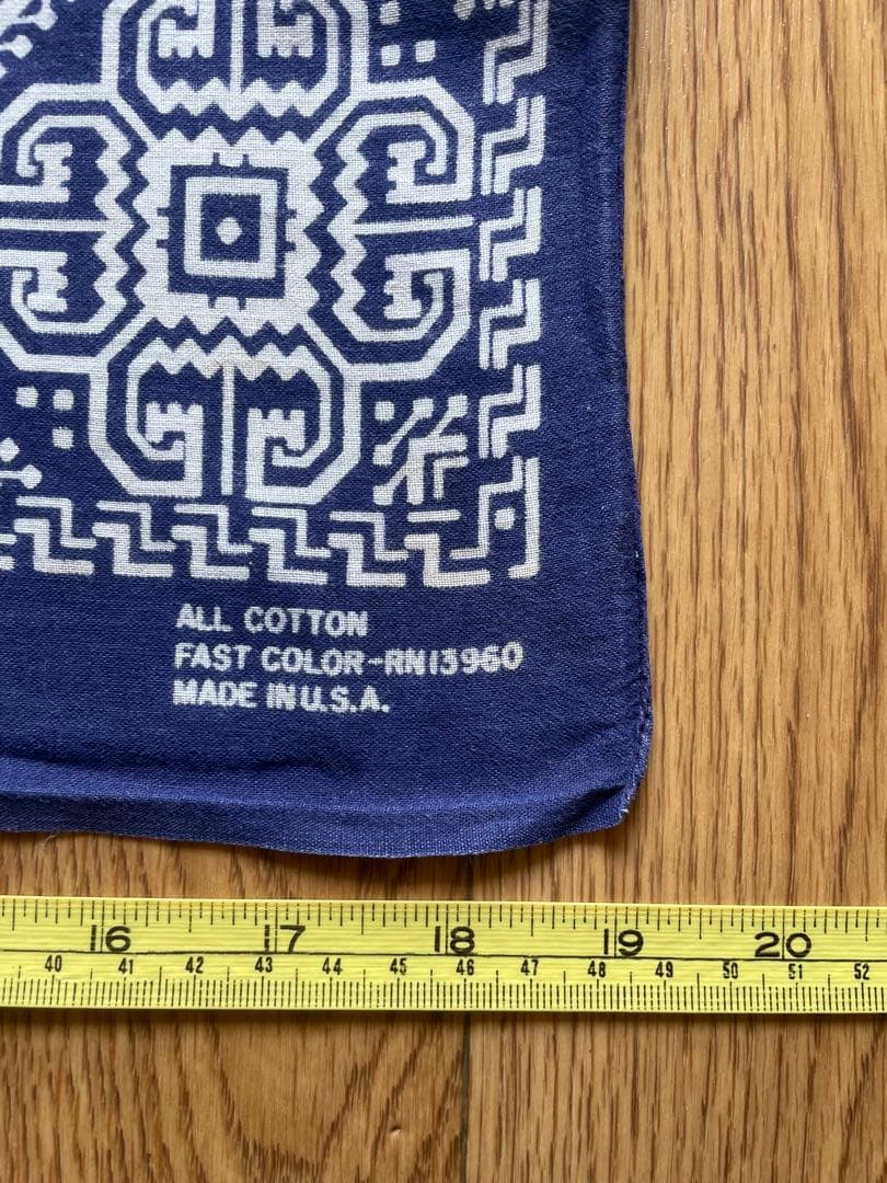 希少　2枚セット　GUARANTEED DUPLEX ネイビー バンダナ　ドット
