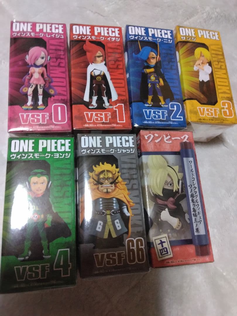 【希少未開封品】ワンピースワーコレ ヴィンスモークファミリー コンプ全7種セット