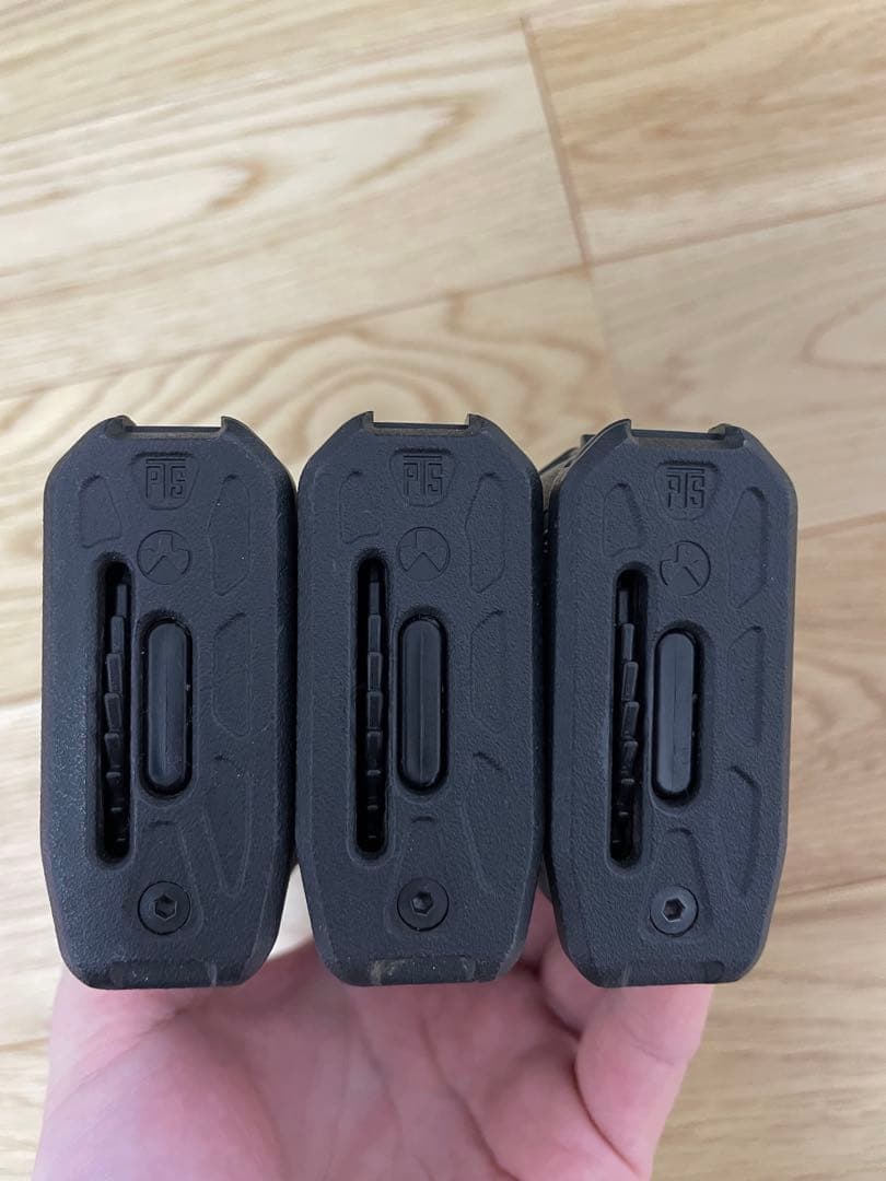 PTS PMAG スタンダード電動ガン用多弾マガジン3本　マグプル　東京マルイ