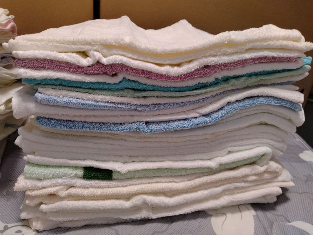 粗品タオル フェイスタオル 120枚 まとめ売り