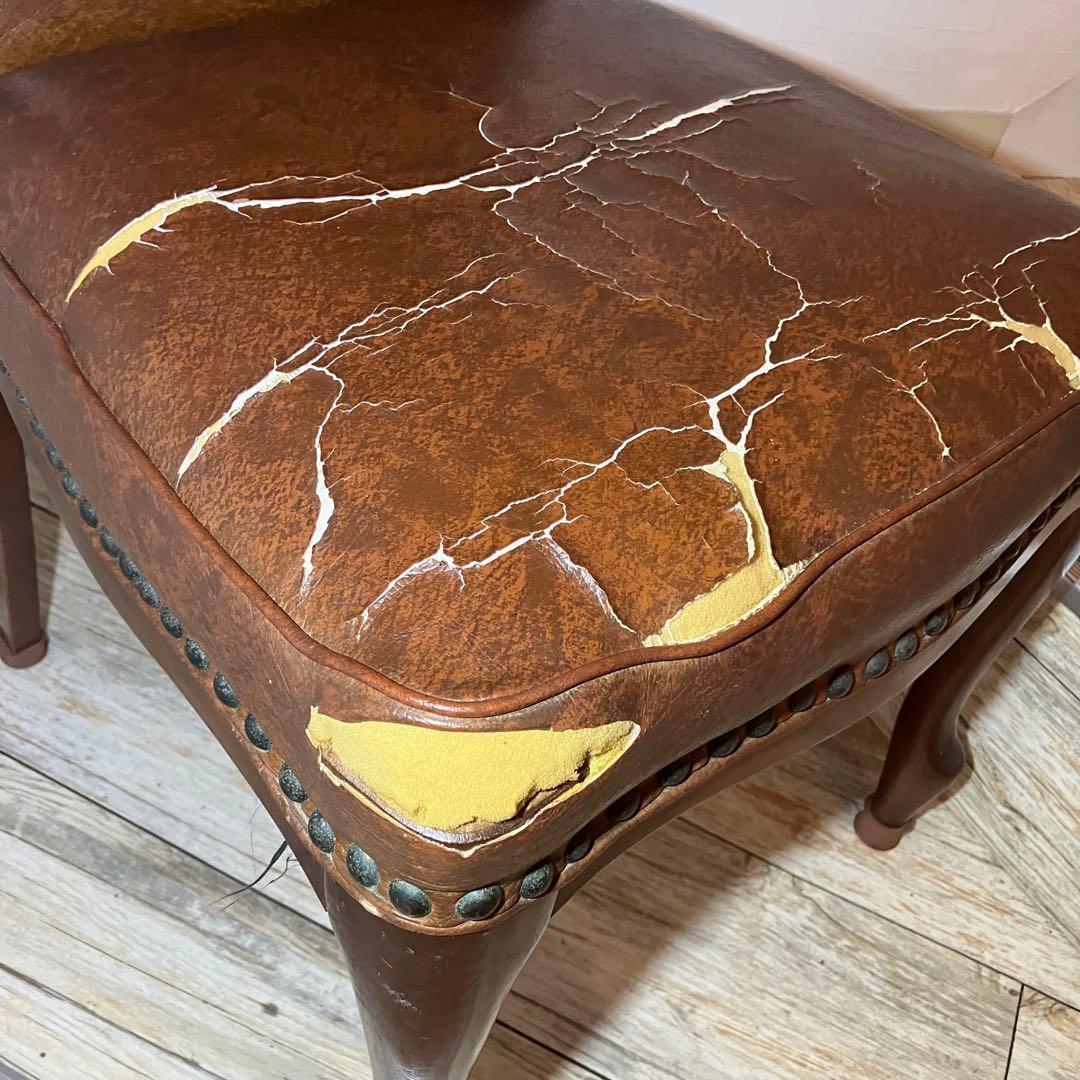 訳あり】マルニ ベルサイユ ダイニングチェア 椅子 猫脚 DIY 張り替え