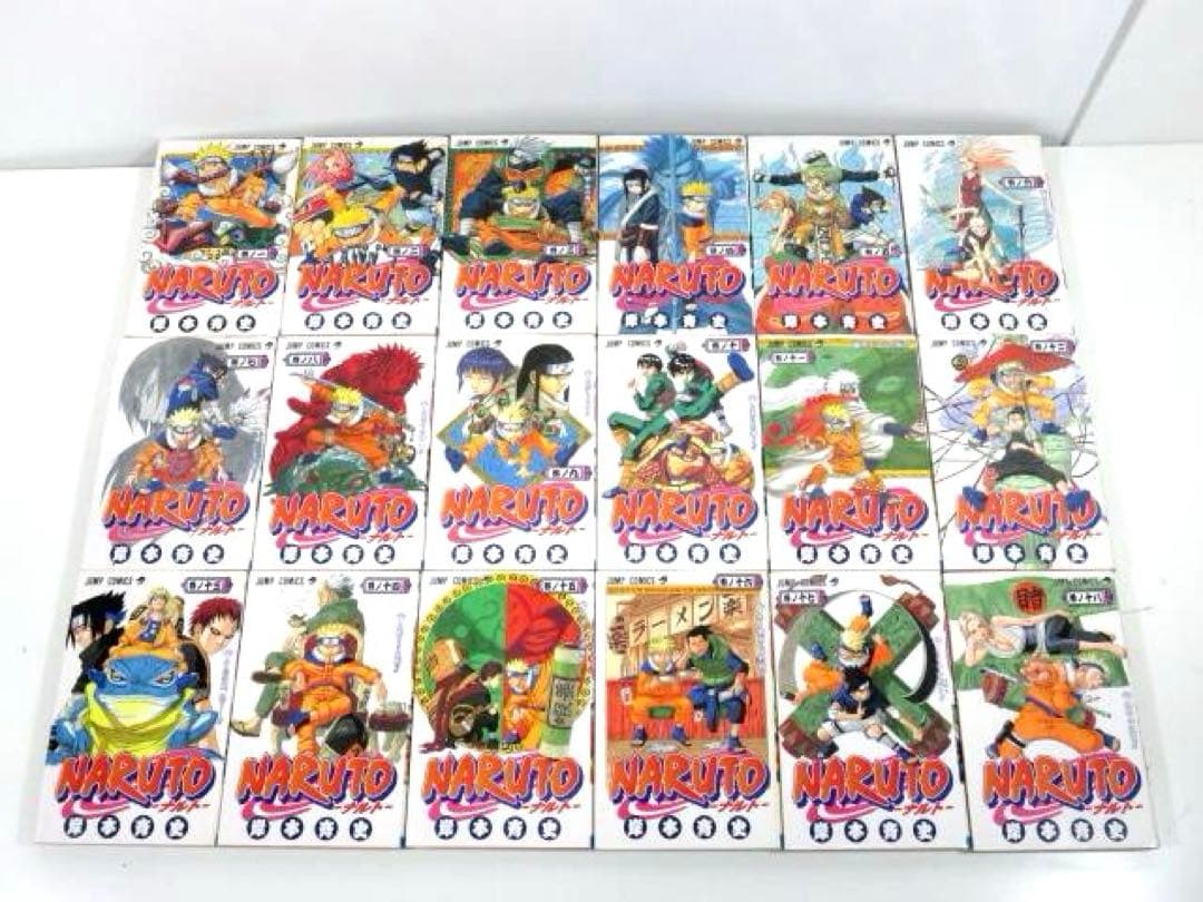 NARUTO -ナルト- 全72巻完結セット 岸本 斉史 ジャンプコミックス