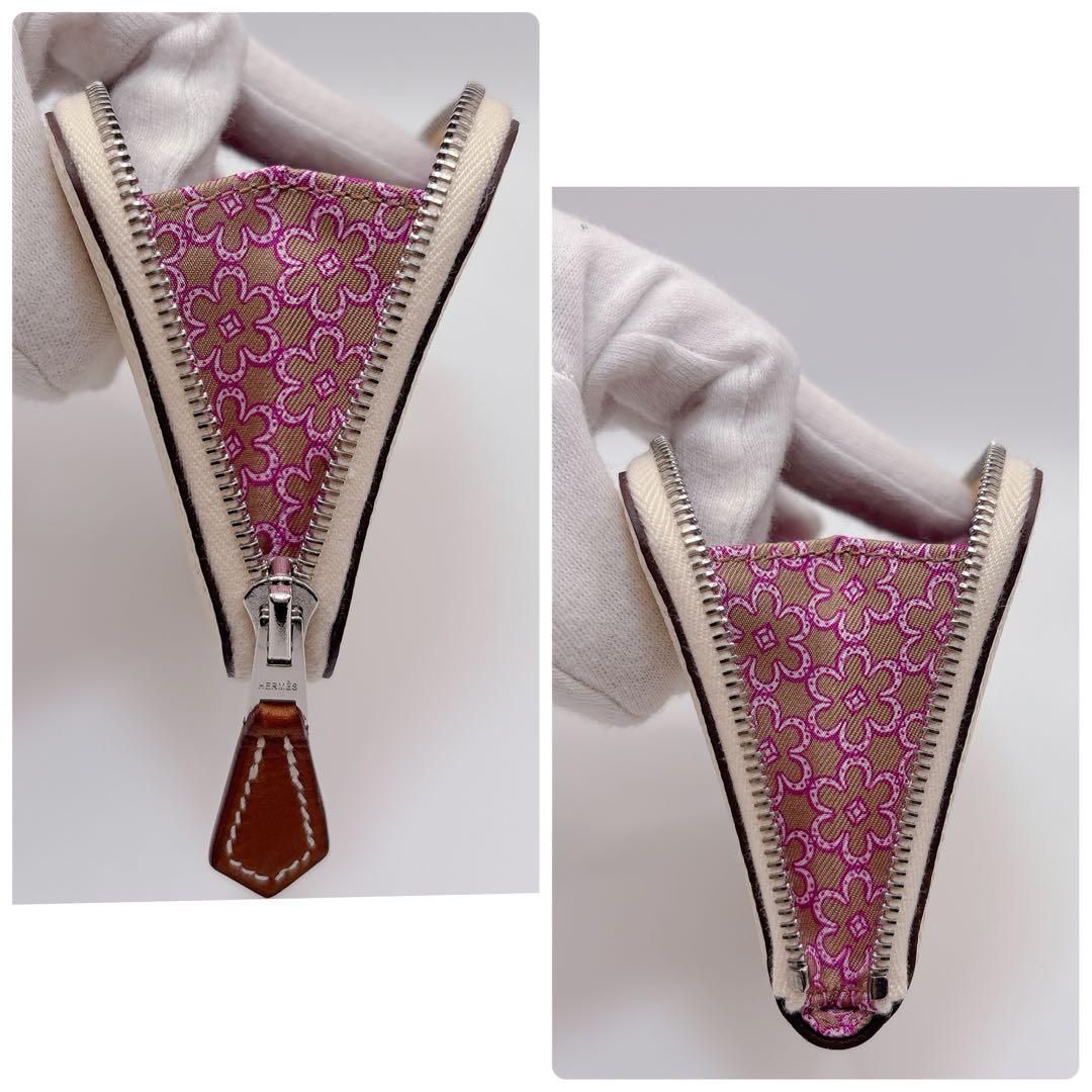 未使用 HERMES エルメス アザップミニ シルクイン ケース ナタ