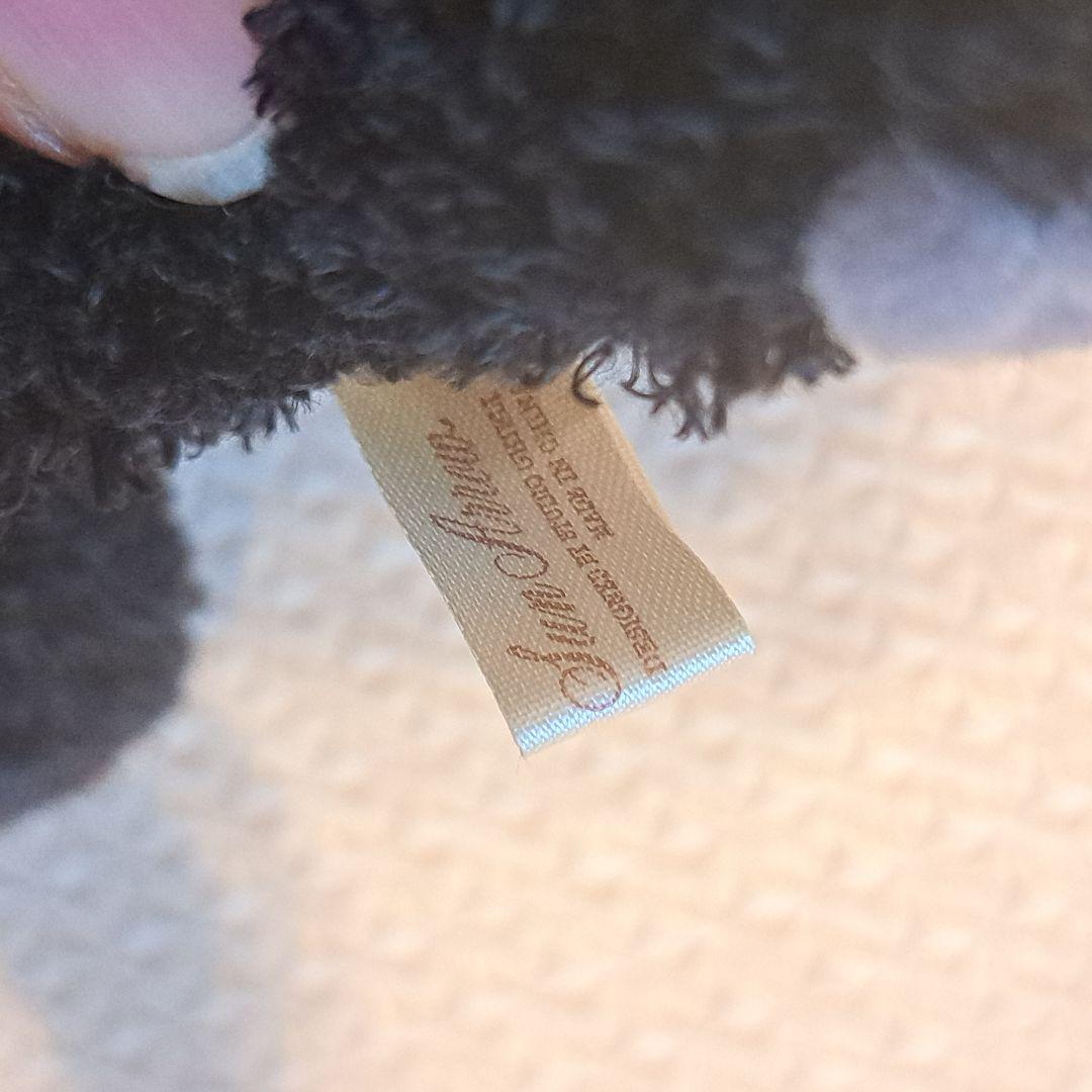 魔女の宅急便　ジジ　ぬいぐるみ リボン付き　黒猫　キャラクター　スタジオジブリ