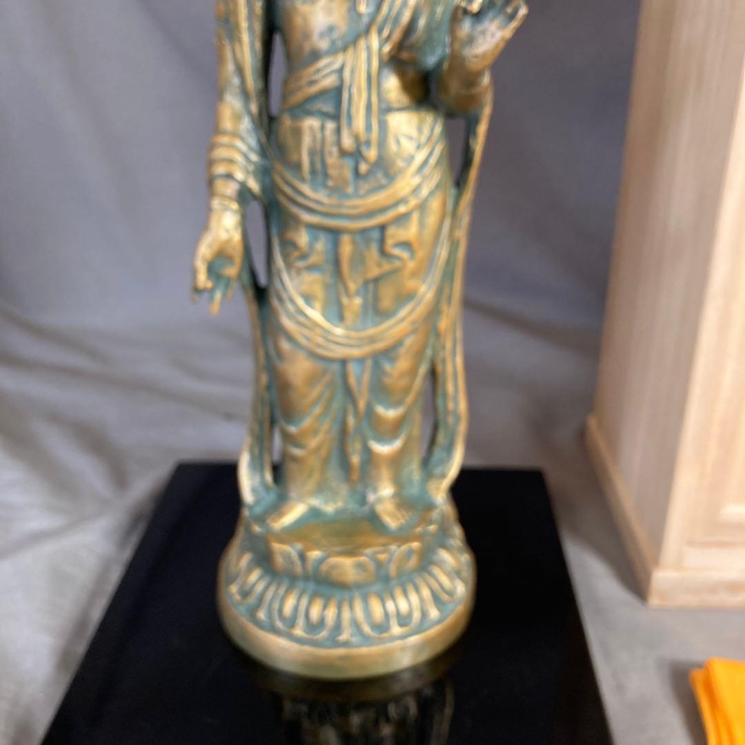 北村西望】文化勲章受章 日本芸術院会員 北村西望作 青銅 聖