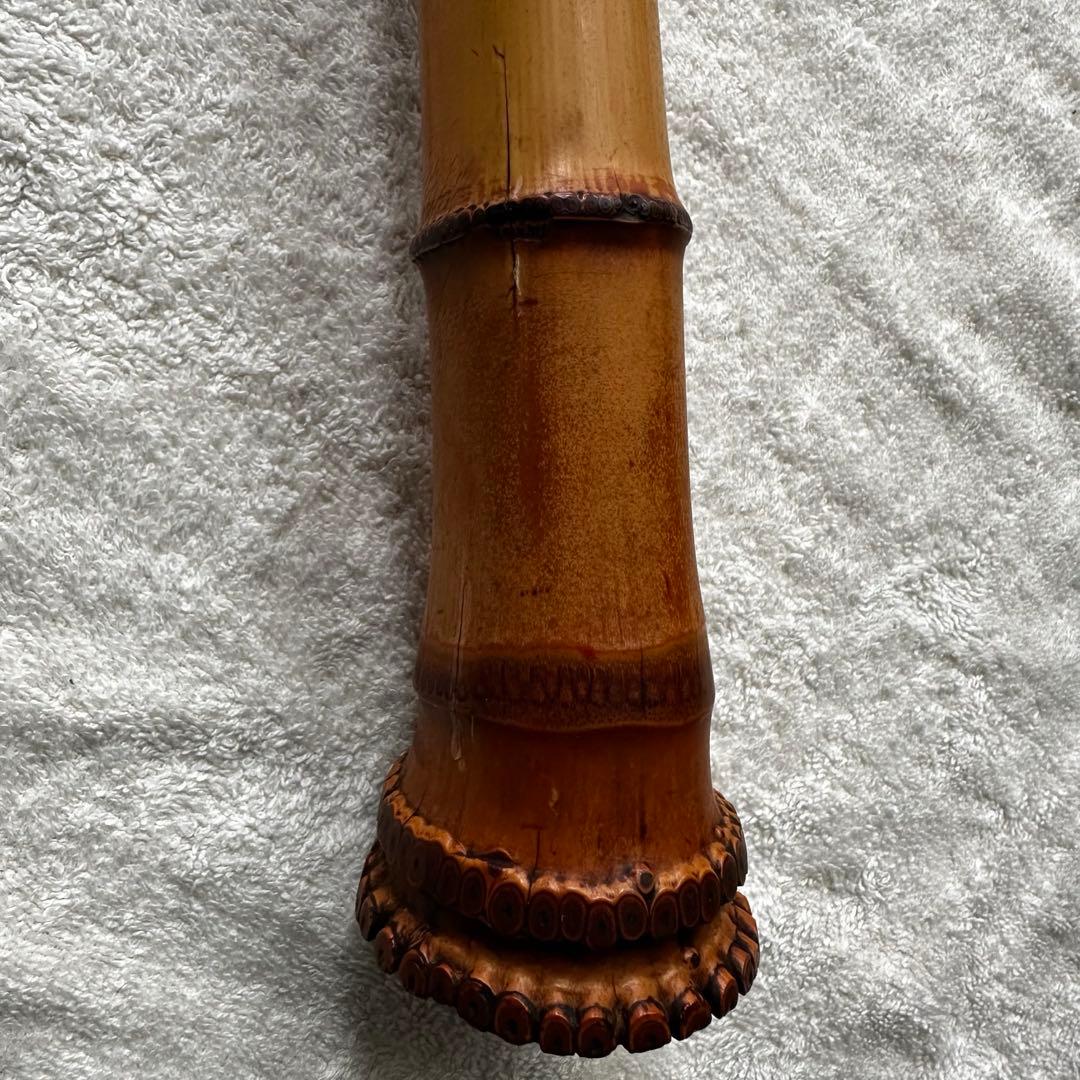 尺八 都山流 露秋 銘④（1尺8寸）補修