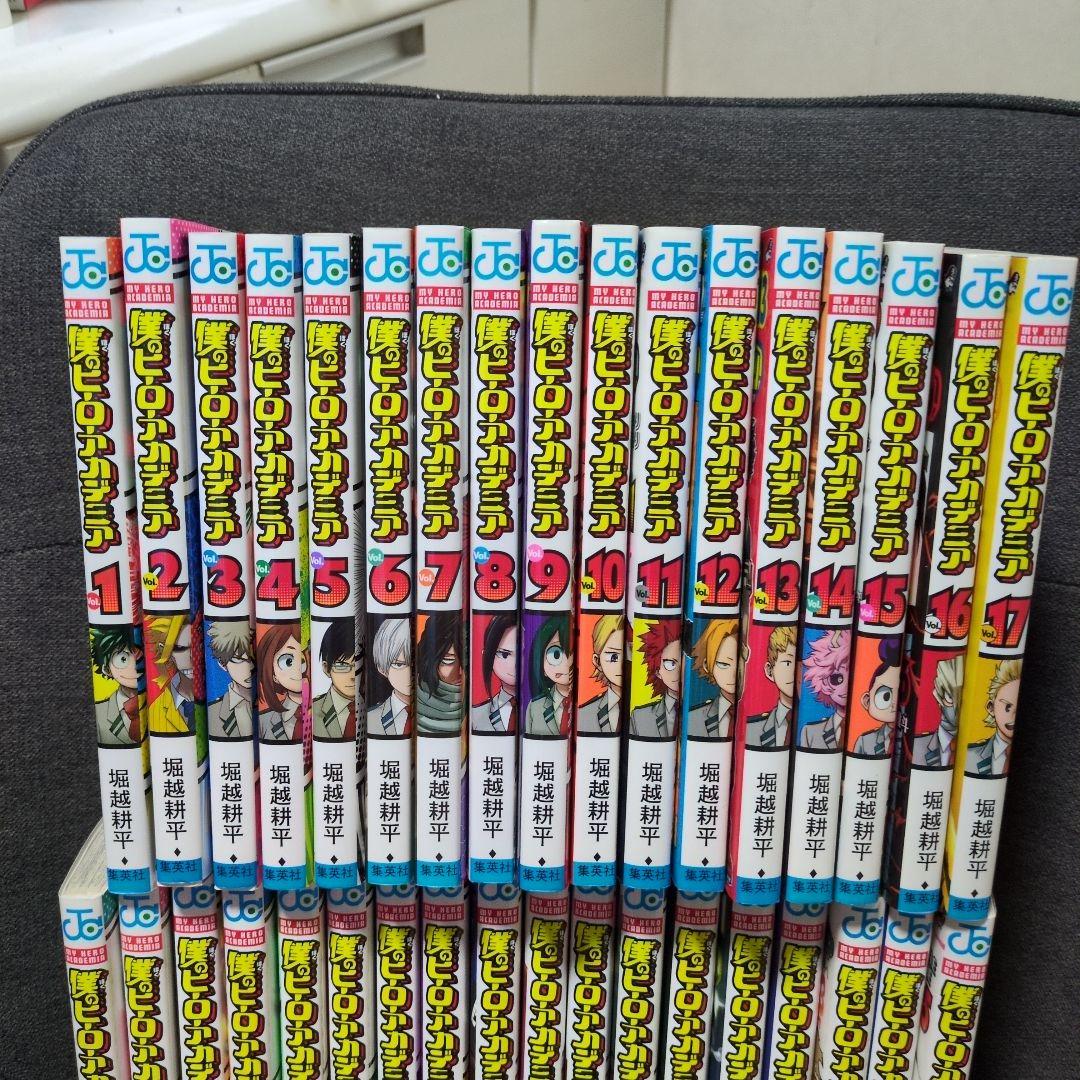 僕のヒーローアカデミア 1〜42巻 全巻初版 帯 チラシ 限定カバー 特典5