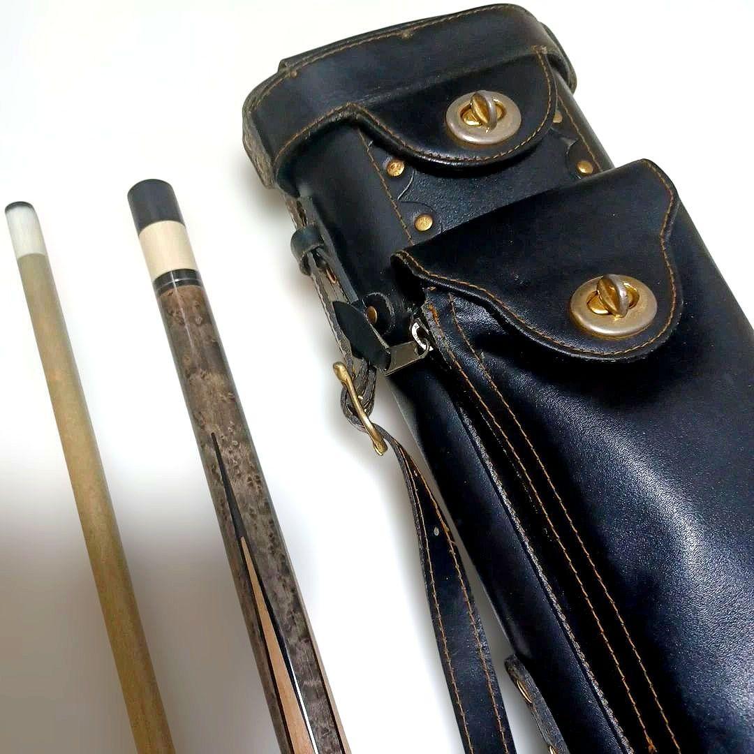 PUBG☆初心者。メッズキューSA-7 /レザーキューケースセット