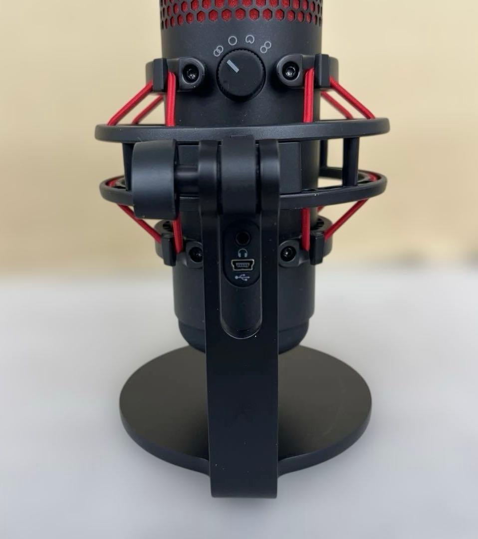 512501 HyperX QuadCast スタンドアロンマイク ブラック