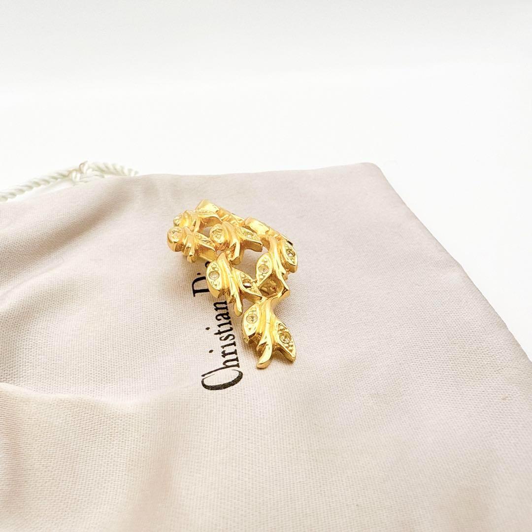 2333 極美品✨Dior ブローチ CD ロゴ 希少 刻印