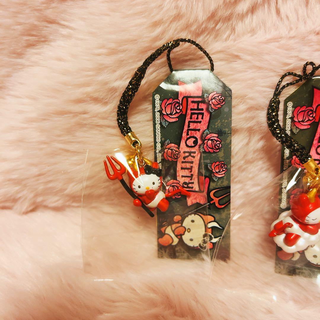 希少レア ハローキティ 根付け デビルシリーズ 2006 平成レトロ