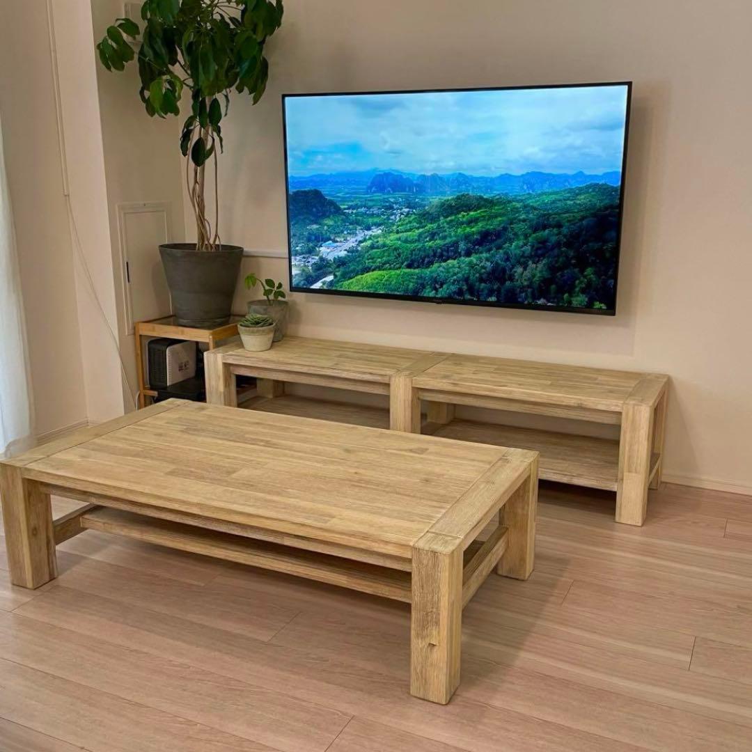 unico MANOAシリーズ ローテーブル W1200 ウニコunico マノアmanoa