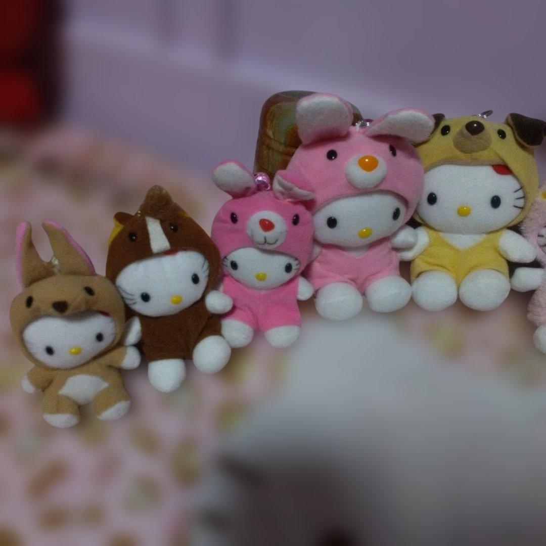 超激レア‼️レトロ‼️キティ 着ぐるみ‼️9 体セット‼️