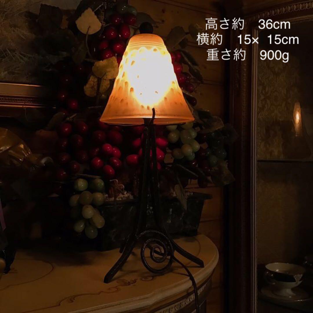 ミューラー アンティーク ランプ ライト アールデコ ビンテージ ガレ