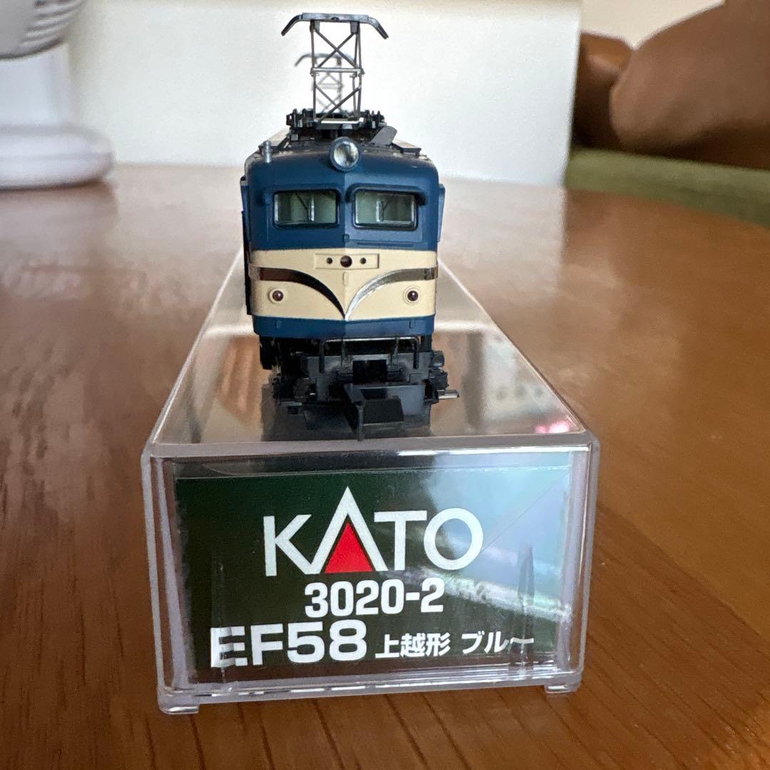 【新同】KATO 3020-2 EF58 上越形ブルー付属品未使用未開封⑤