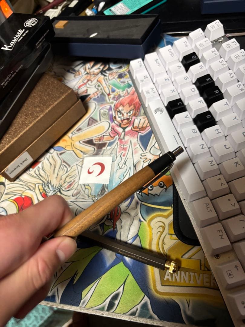 野原工芸新型欅シャープペンシル