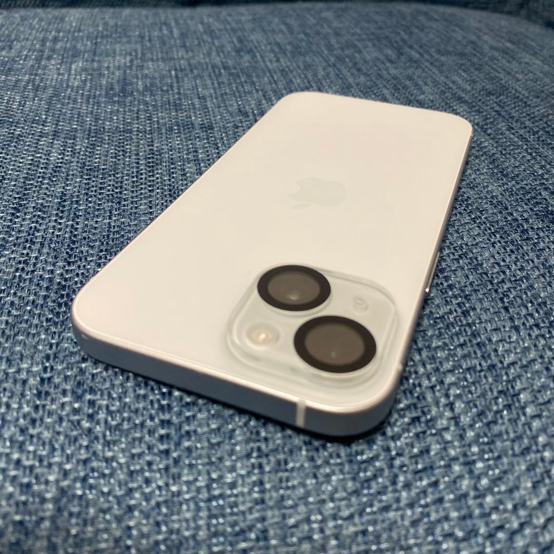 iPhone15 256 / ホワイト/ インカメ不良　Face ID使えます