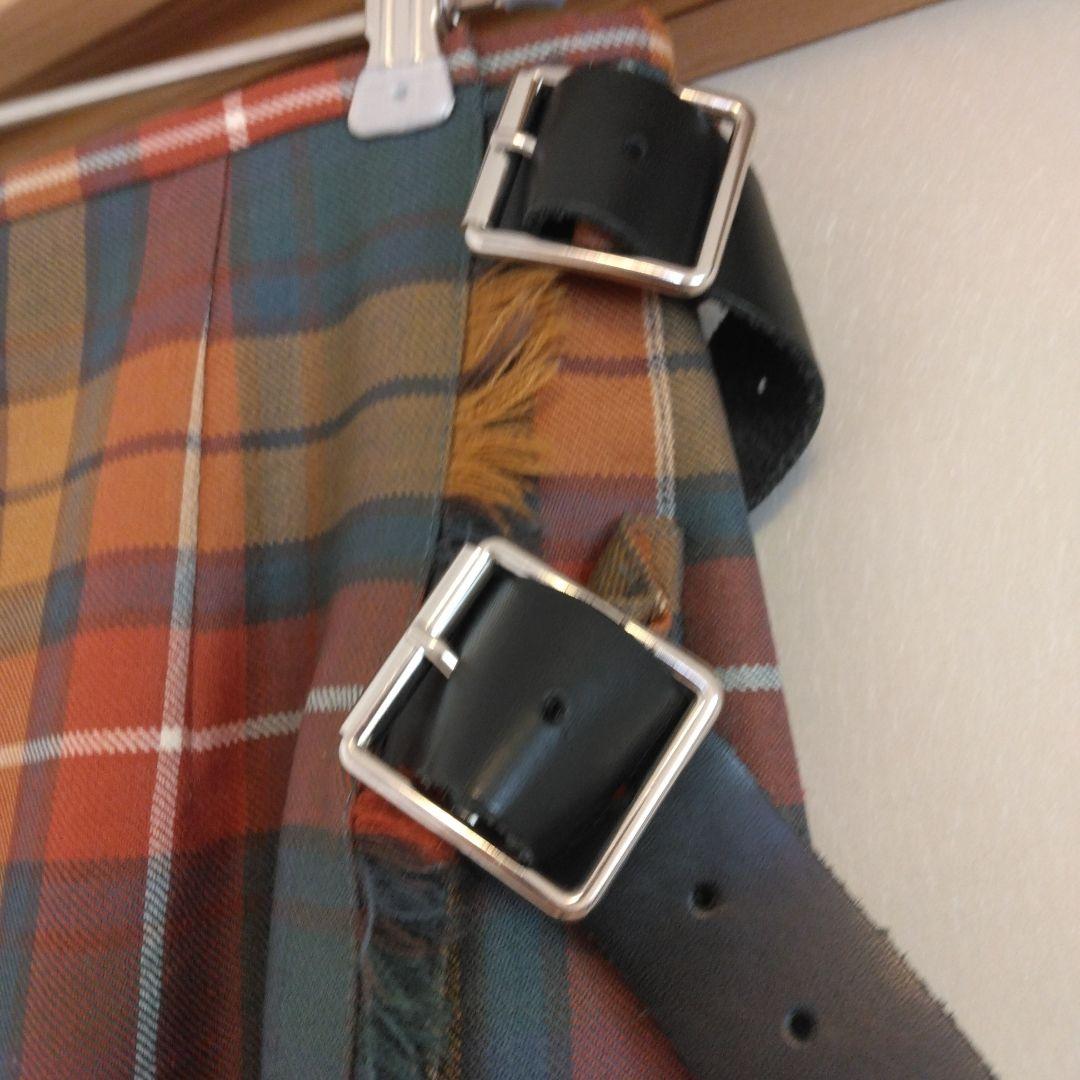 wool100%オニールオブタブリンスカート タータンチェック