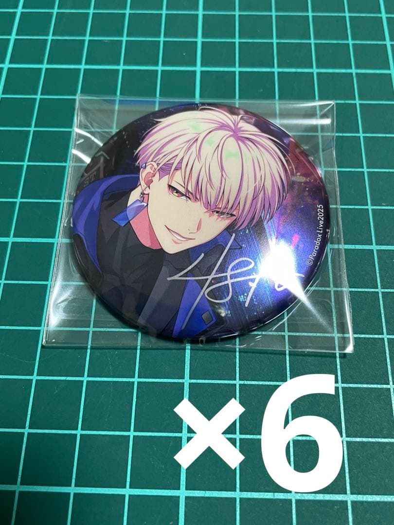 パラライ 6周年 缶バッジ 夏準 - メルカリ