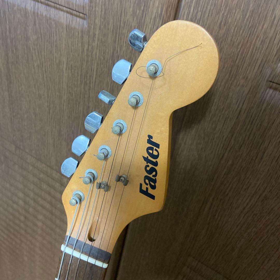 Faster エレキギター グリーン