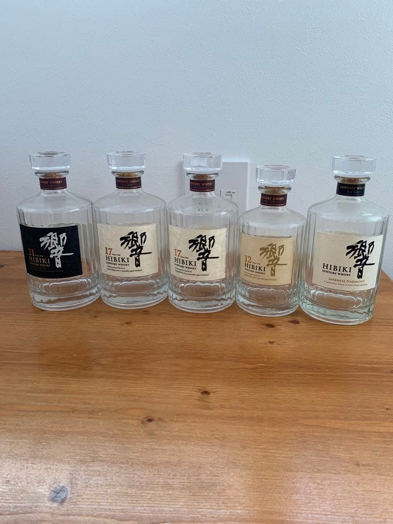 Hibiki 21年 ブレンデッドウイスキー 700ml 空瓶・空箱 - メルカリ