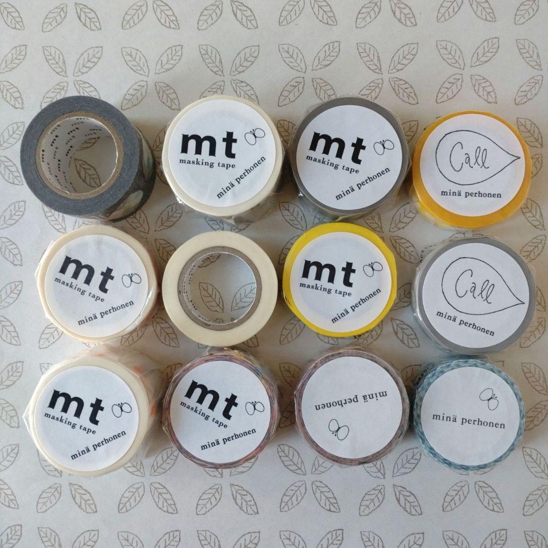 マスキングテープ ミナペルホネン 22本セット mt マスキングテープ