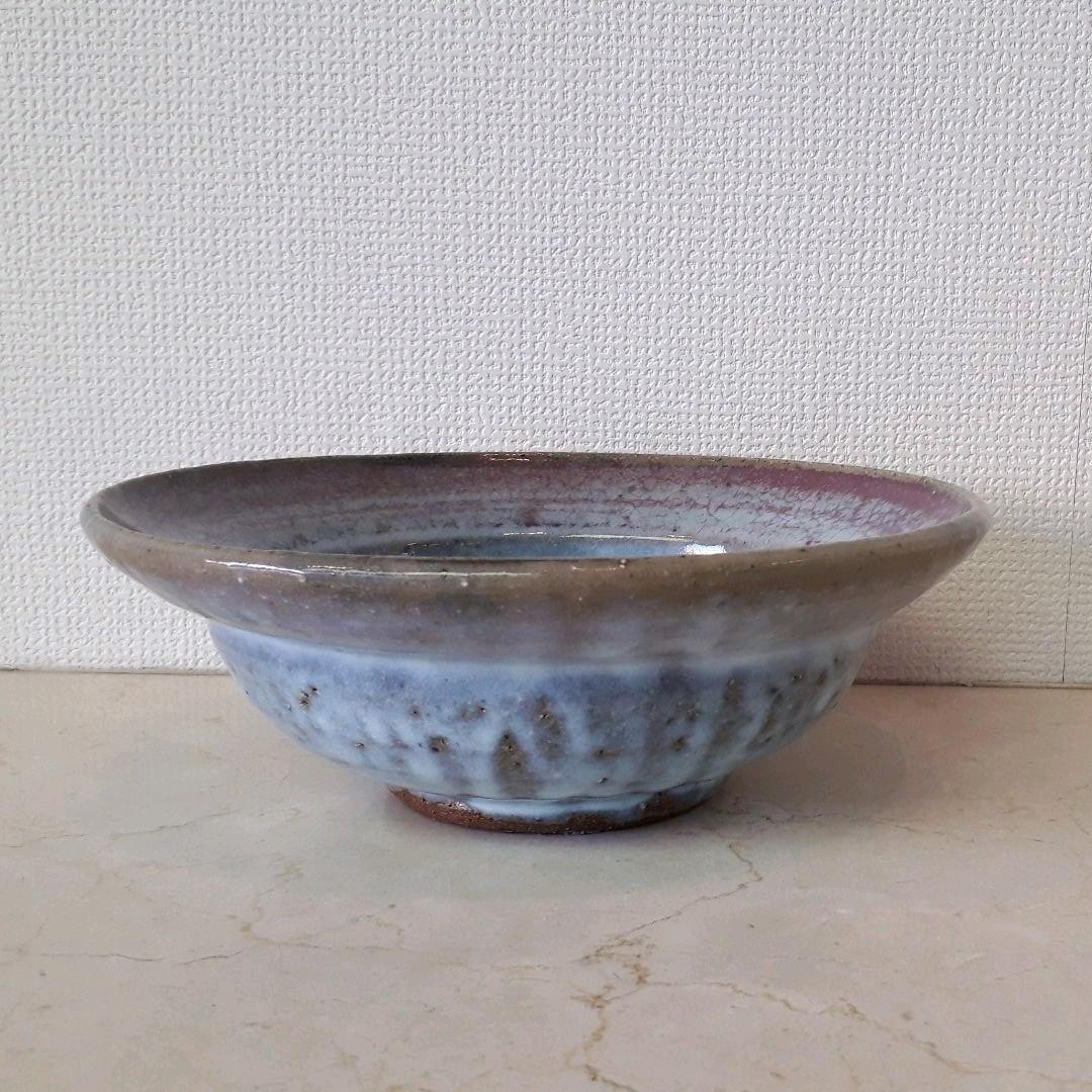 大久保窯 村上世一作 深絵皿