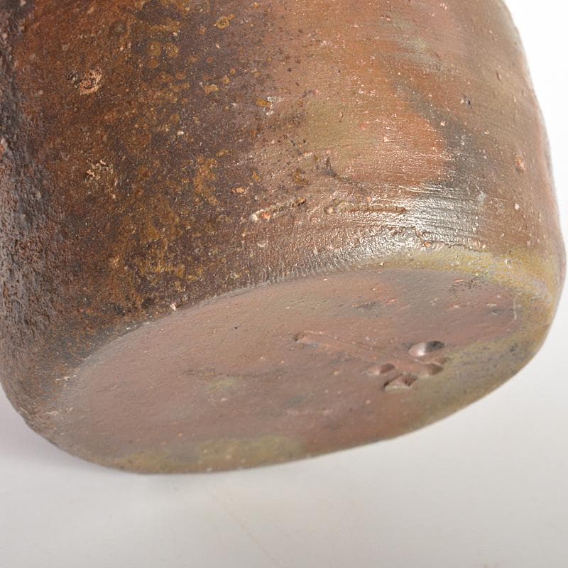 茶道具 備前焼 堀江祥山作 茶入 仕覆付 共箱 V 6684 - メルカリ