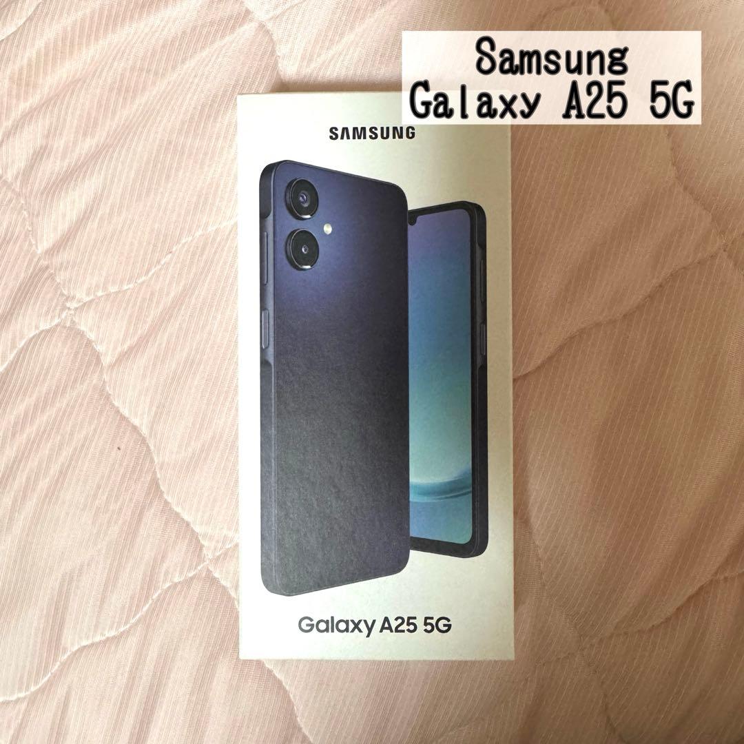 新品未開封】Samsung Galaxy A25 5G ブラック