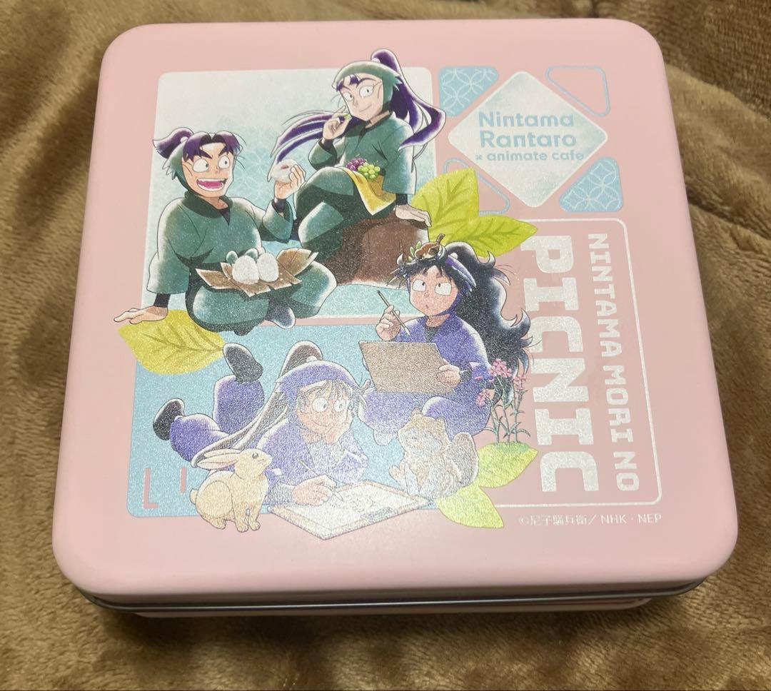 忍たま乱太郎 忍たま アニカフェ クッキー 缶 ケース 忍たま乱太郎 五年生