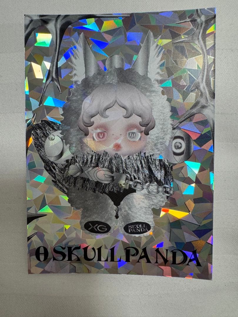 SKULL PANDA XG ぬいぐるみキーホルダー【限定カード付】