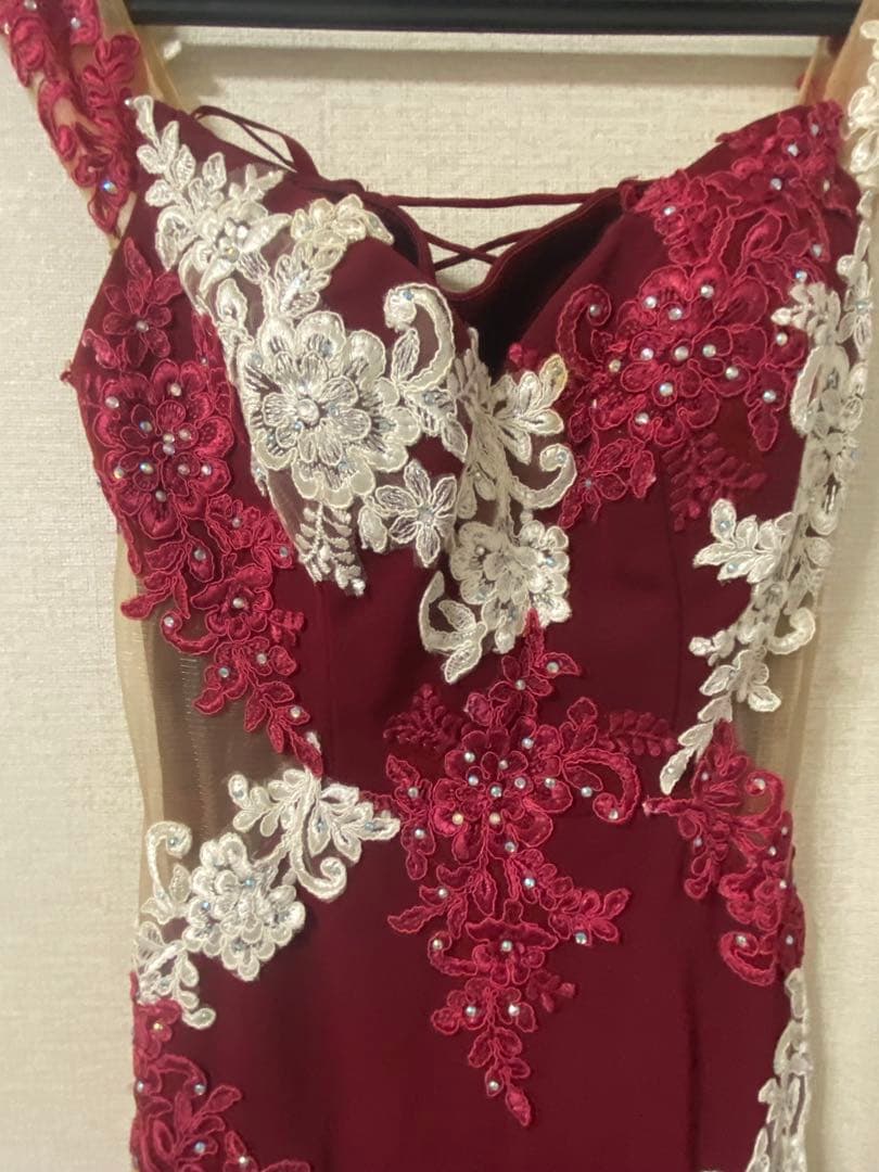 IRMA キャバドレス オフショルロングドレス