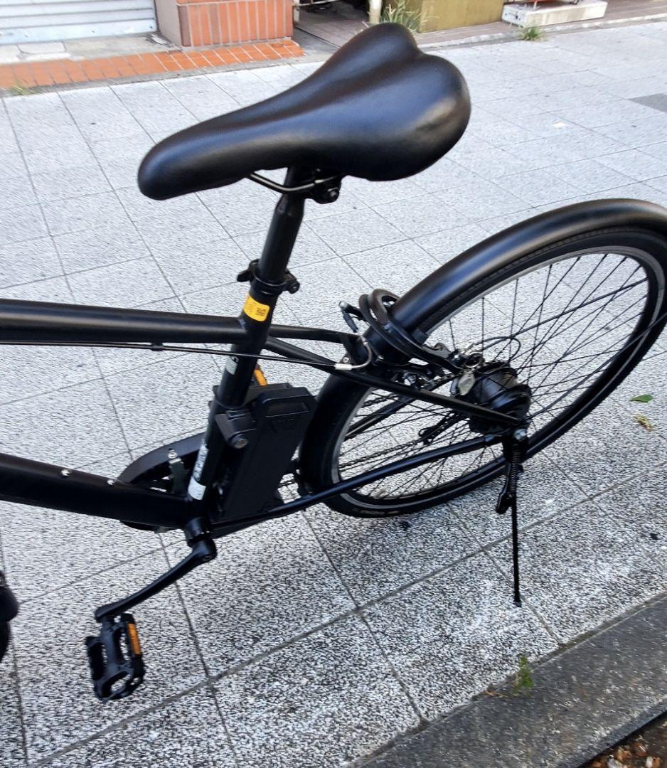 電動アシスト自転車 シティタイプ ブラック